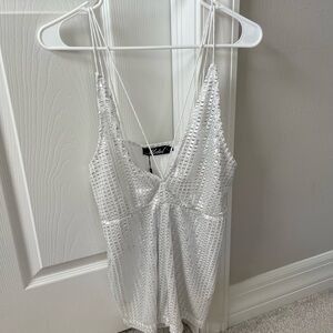 Sequin Romper